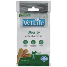 VET LIFE Natural Diet Dog Jutalomfalat Obesity Adult Mini 60g jutalomfalat kutyáknak
