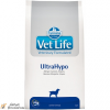 VET LIFE Natural Diet Dog Ultrahypo 2Kg