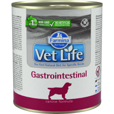 VET LIFE Vet Life Dog Konzerv Gastrointestinal 300g kutyaeledel