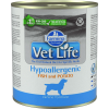 VET LIFE Vet Life Dog Konzerv Hypoallergenic Fish & Potato 300g