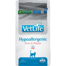 VET LIFE Vet Life Natural Diet Cat Hypoallergenic Pork&Potato1,5kg macskaeledel