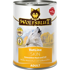 VET LIFE Wolfsblut VetLine Skin konzerv (18 x 395 g) 7.11kg kutyaeledel