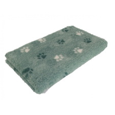  Vetbed Csúszásmentes, Ízületkímélő Kutyafekhely Zöld, 2 féle tappancs mintával – 150×100 cm szállítóbox, fekhely kutyáknak