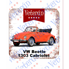  Veterán autós poháralátét - Volskwagen Beetle 1303 Cabriolet konyhai eszköz