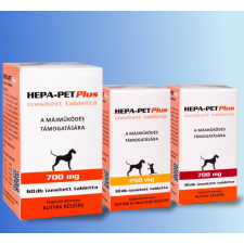 Vetmed Hepa Pet Plus tabletta 700mg 60 db vitamin, táplálékkiegészítő kutyáknak