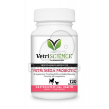 Vetri mega-probiotikum kutyáknak és macskáknak 120 db vitamin, táplálékkiegészítő kutyáknak