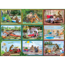 Veverék Nyaralás Puzzle - 1000 darabos puzzle, kirakós
