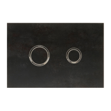  Vezérlőgomb Alca kerámia nero ALCATLME szaniter