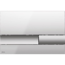  Vezérlőgomb Alca műanyagból króm kivitelben matt felülettel M1732 szaniter