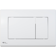  Vezérlőgomb SAT műanyagból fehér színben fényes felülettel SATAT20 szaniter