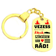  Vezess óvatosan autós – kulcstartó több formában és színben kulcstartó