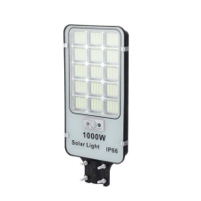  Vezeték nélküli Napelemes 1000W LED utcai fali lámpa fény-mozgásérzékelős távirányítóval - B325B-... kültéri világítás