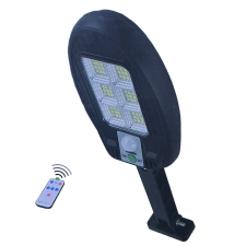  Vezeték nélküli Napelemes 54 LED utcai fali lámpa fény-mozgásérzékelős távirányítóval - WA22-01... kültéri világítás