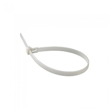  Vezeték rögzítő, kábel kötegelő (4.5x300 mm - 100 darab) fehér kábel és adapter