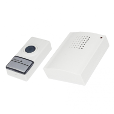  Vezetéknélküli csengő, 36 dallam, 100m hatótáv, fehér csengő