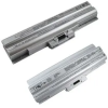  VGP-BPS13A Akkumulátor 6600 mAh Ezüst