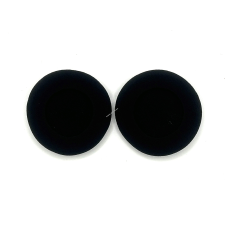 VHBW Fejhallgató, fülhallgató fülpárna szivacs Sennheiser PX80, PX100 II, PC131, fekete 1pár audió kellék
