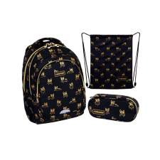  Výhodný set pre školáčku Head Golden Frenchie (ergonomický batoh, peračník, vrecúško) iskolatáska