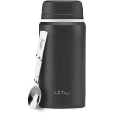 VIALLI DESIGN ételhez, fekete, FUORI 8128, 750 ml termosz