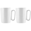 VIALLI DESIGN , kerámia, 250 ml, 2 darab, fehér _ FUORI 30145