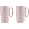 VIALLI DESIGN , kerámia, 330 ml, 2 darab, rózsaszín _ FUORI 300360