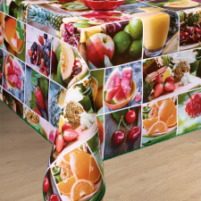  Viaszos vászon méterben 140cm széles gyümölcs mintás lakástextília