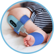 Viatom Baby véroxigénszintmérő készülék, csecsemő pulzoximéter gyógyhatású készítmény