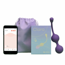  Vibio Clara - okos, akkus, vibrációs gésagolyó (lila) kéjgolyó