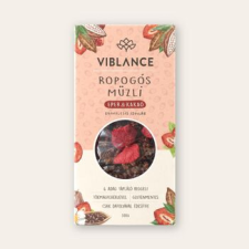  VIBLANCE Ropogós müzli eper&kakaó 300 g reform élelmiszer