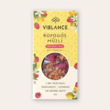  VIBLANCE Ropogós müzli málna&chia 300 g reform élelmiszer
