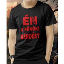 Vicces ajándék főnöknek - Én vagyok a főnök póló női póló