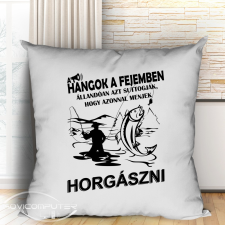 Vicces ajándék horgászoknak - Párna horgászoknak lakástextília
