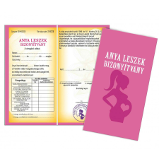 Vicces bizonyítvány, Anya leszek ajándéktárgy