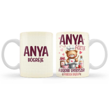  Vicces bögre, Anya főztje a legjobb gyógyszer bögrék, csészék