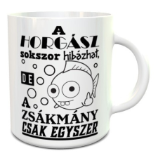 Vicces bögre horgásznak - A horgász sokszor hibázhat bögrék, csészék