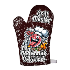  Vicces edényfogó kesztyű, grill mester lakástextília