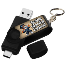  Vicces Egyedi Pendrive - 16 GB - fekete - További sikereket kívánok - Ajándék Ballagásra pendrive