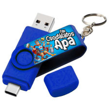  Vicces Egyedi Pendrive - 16 GB - kék - Egy csodálatos Apa pendrive