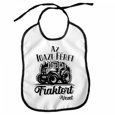  Vicces előke, Az igazi férfi traktort vezet ajándéktárgy