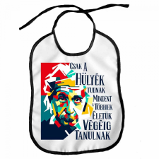  Vicces előke, Csak a hülyék tudnak mindent ajándéktárgy