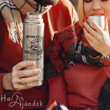  Vicces horgász termosz - Egy horgász napja termosz