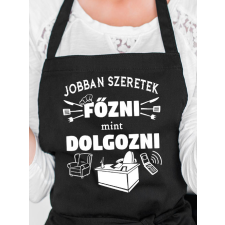 Vicces kötény - Jobban szeretek főzni lakástextília