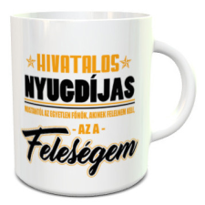  Vicces nyugdíjas bögre - Feleségem a főnök bögrék, csészék