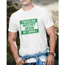  Vicces póló - Meccset nézek póló női póló