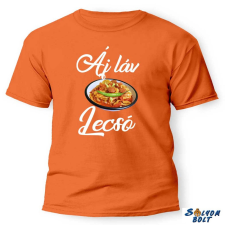  Vicces póló több színben, Áj láv lecsó ajándéktárgy
