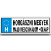  Vicces rendszámtábla, Horgászni megyek, majd megcsinálom holnap
