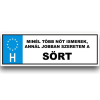  Vicces rendszámtábla, Minél több nőt ismerek