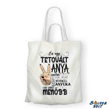  Vicces vászontáska, Én egy tetovált anya vagyok ajándéktárgy