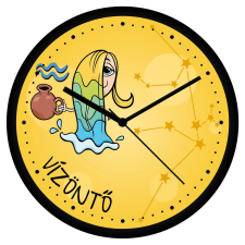  Vicces Vízöntő csillagjegyes falióra falióra