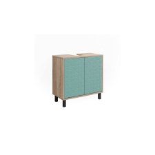  Vicco Agasta mosdószekrény, 56 cm, sonoma/menta fürdőszoba bútor